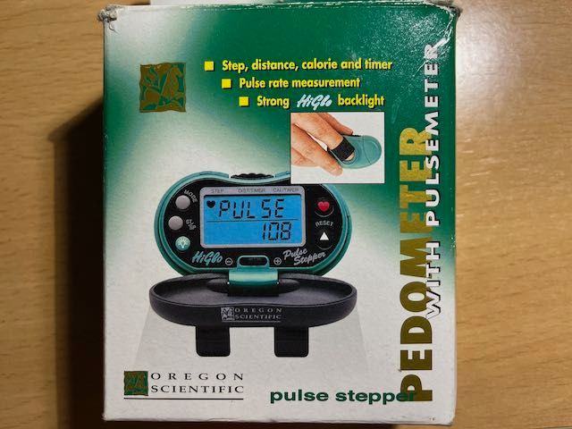 PODÓMETRO OREGON CON PULSÓMETRO