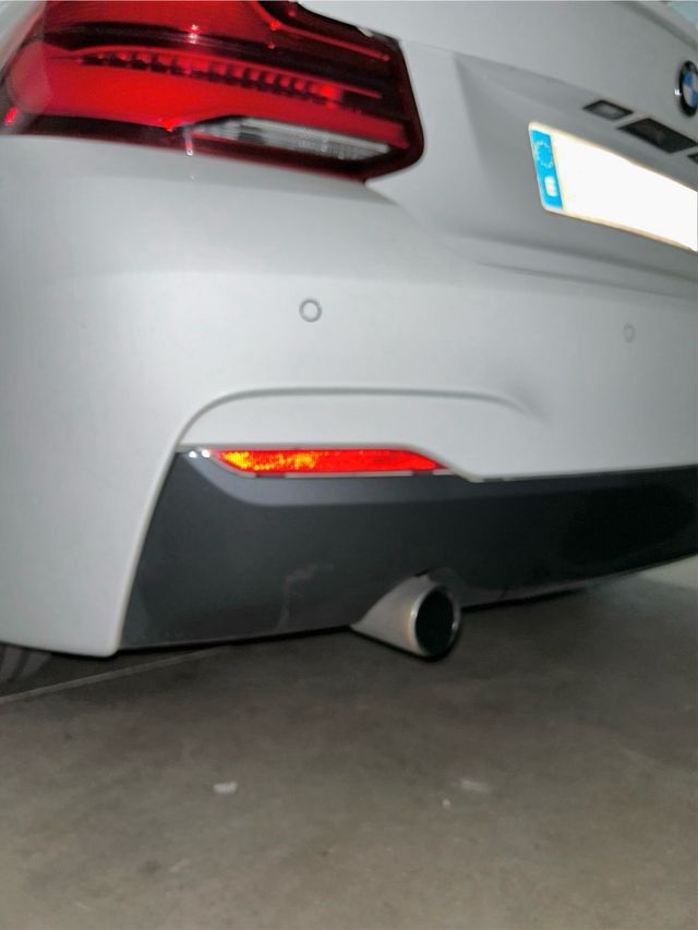 Difusor trasero BMW F22 pack M ORIGINAL