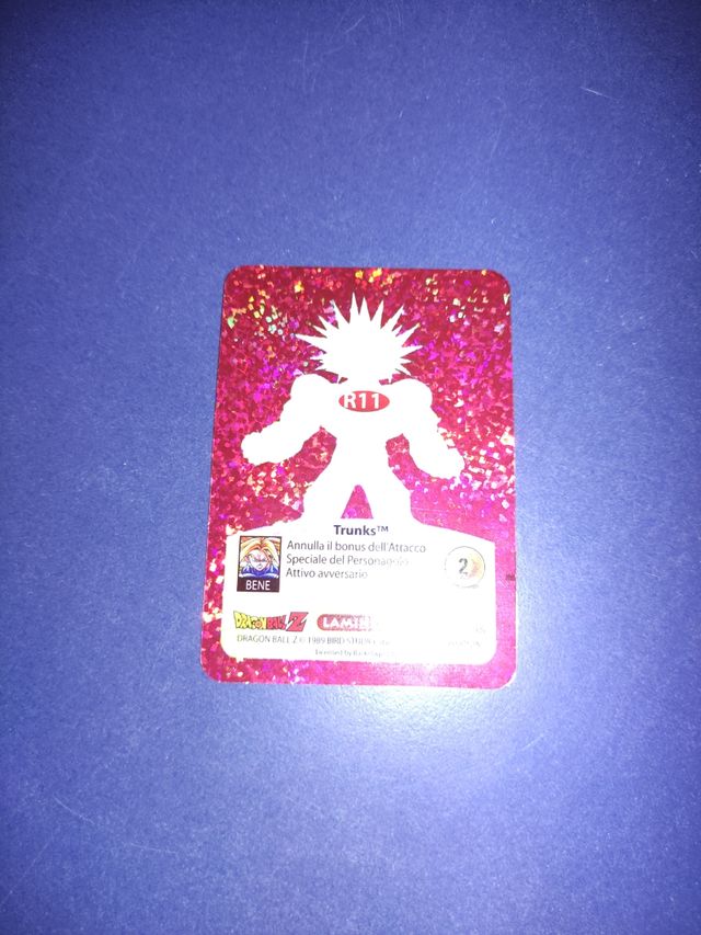 Lamincard dragon ball Z Trunks SS2
