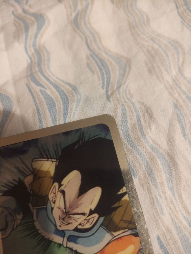 Lamincards Dragon ball Z vegeta