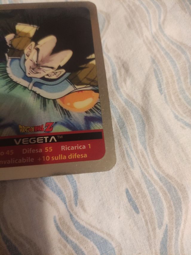 Lamincards Dragon ball Z vegeta