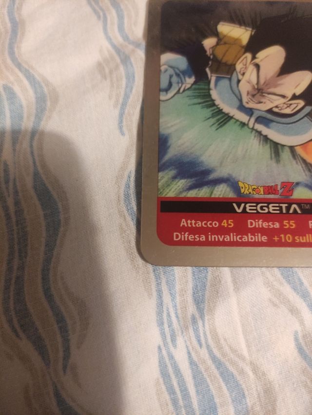Lamincards Dragon ball Z vegeta