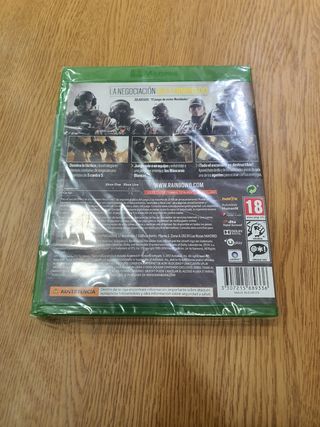 Juego xbox one RAINBOWSX SIEGE 