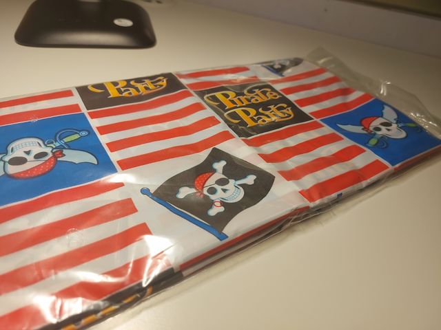 Mantel fiesta cumpleañera "Pirate Party"