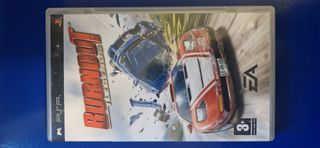 Juego psp burnout
