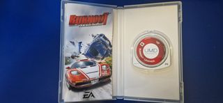 Juego psp burnout
