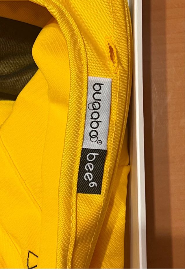 Capota Bugaboo Bee 6 amarilla