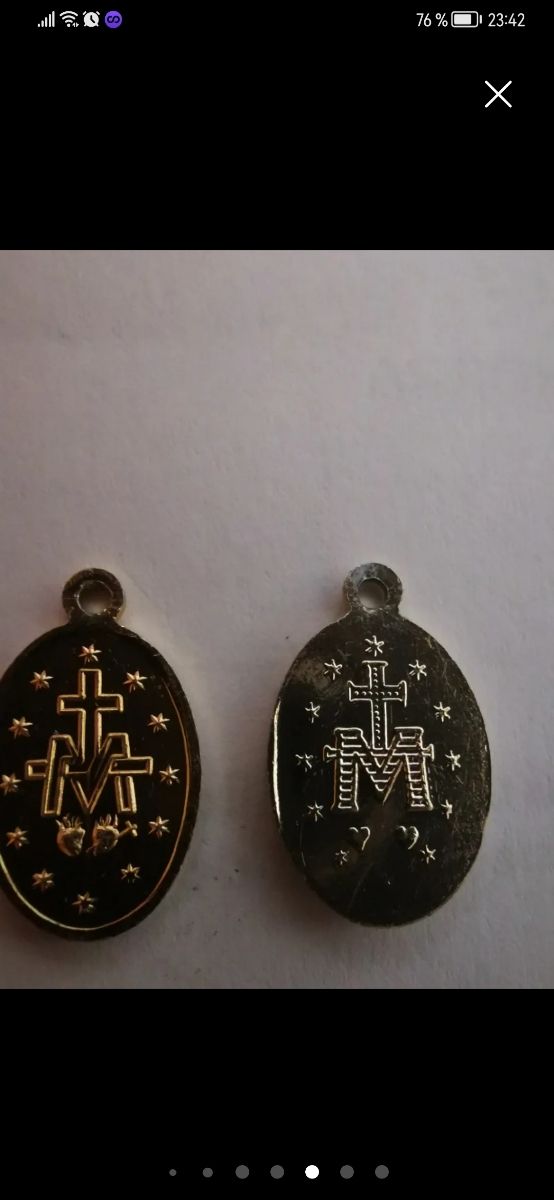 Cuatro medallitas por 5€