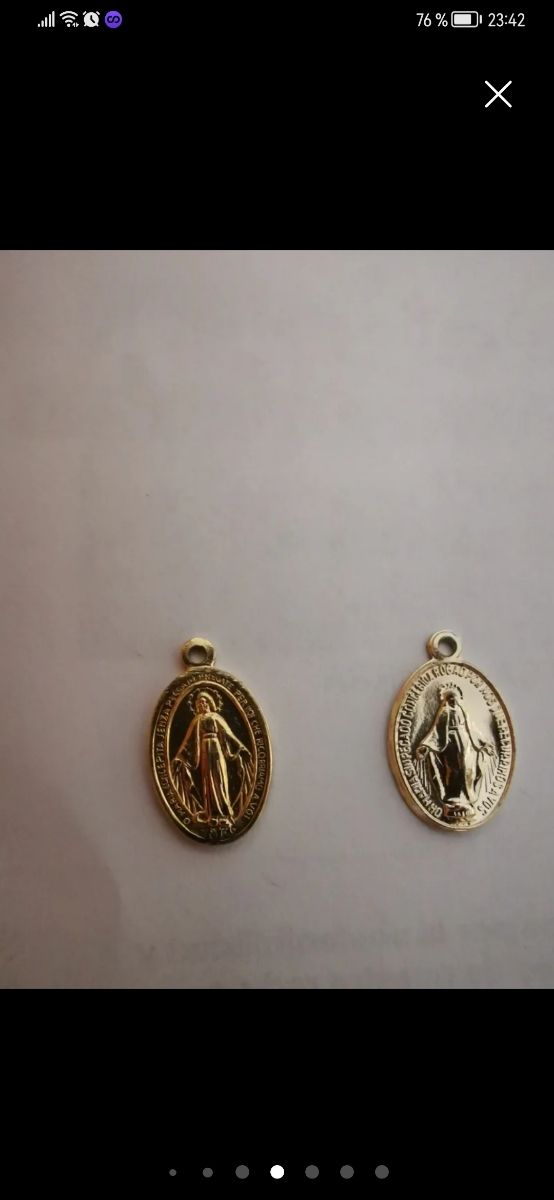 Cuatro medallitas por 5€