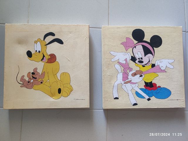 Cuadros habitación infantil unisex 