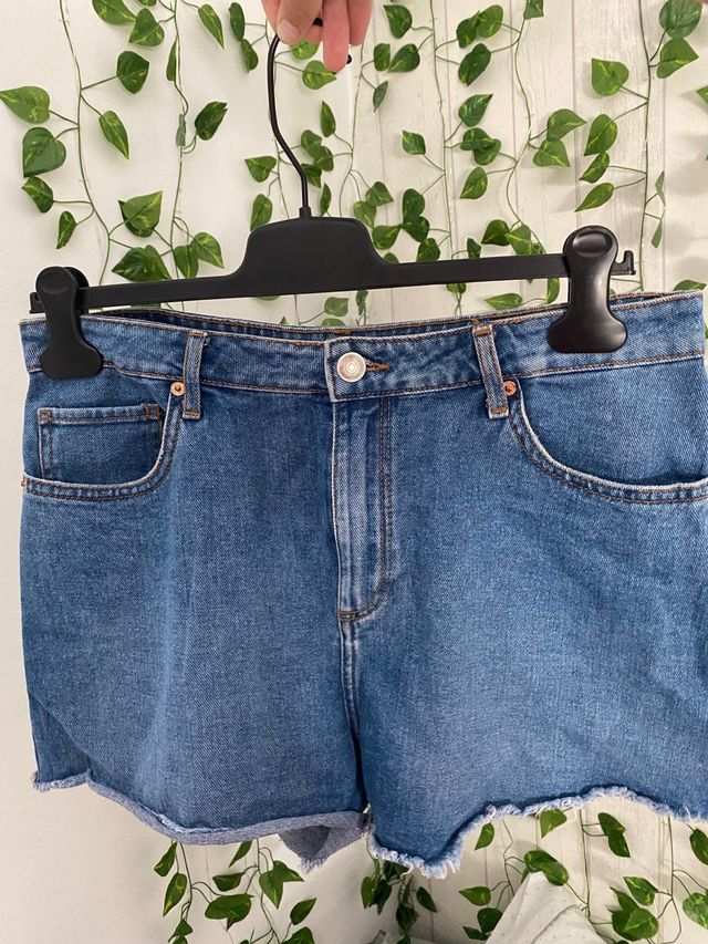 Pantalón Vaquero Oscuro Cortos Tiffosi