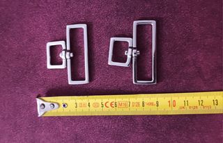 Set 2 accesorios aluminio 