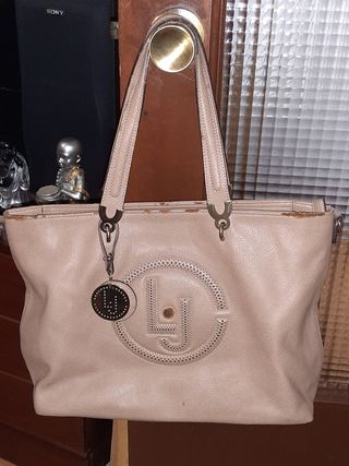 REVAJAS BOLSO DE HOMBRO LIU JO MARRÓN CLARO