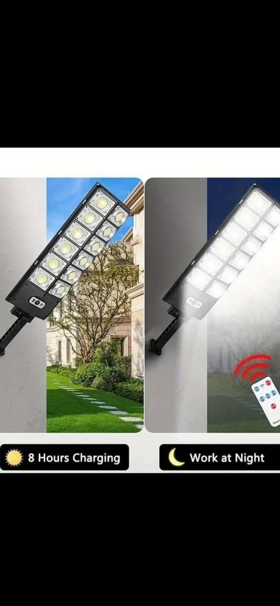 Se envía foco solar gigante 504 leds