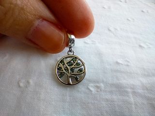 Charm árbol de la vida plata de ley 