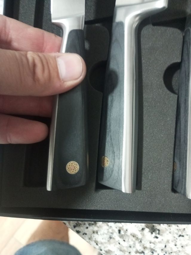 Set cuchillos japoneses Gambaru