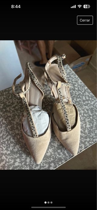 Zapatos tacon zara