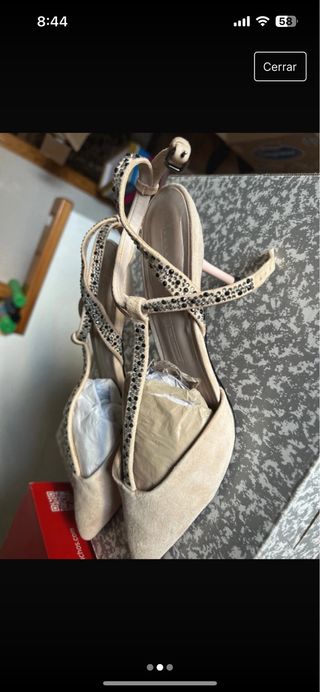 Zapatos tacon zara