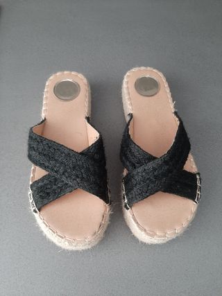 Sandalias esparto