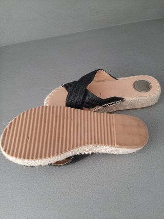 Sandalias esparto