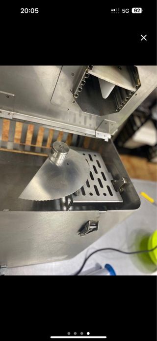 Maquina de cortar barras de pan