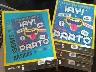 Libros 6 primaria CEIP Fuente del Rey