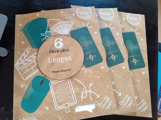 Libros 6 primaria CEIP Fuente del Rey