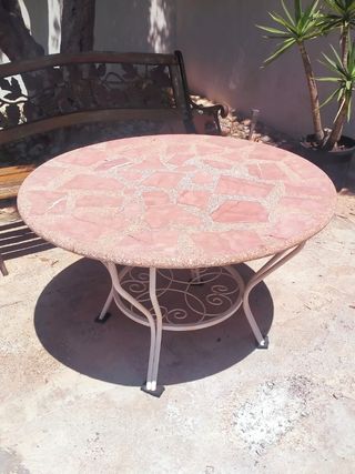 #OFERTA#MESA DE PIEDRA DE 1 METRO.