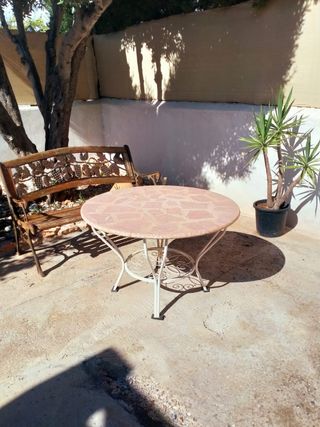 #OFERTA#MESA DE PIEDRA DE 1 METRO.