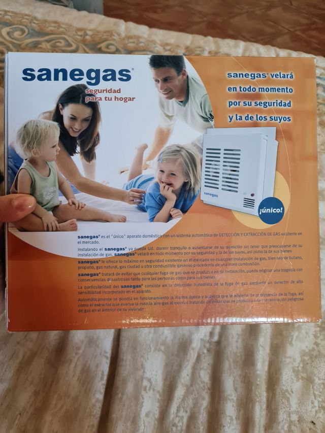 Extractor SANEGAS, detector gas, NUEVO a estrenar