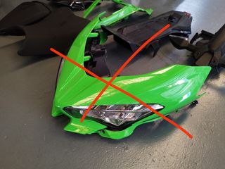 Despiece carenado Kawasaki 400