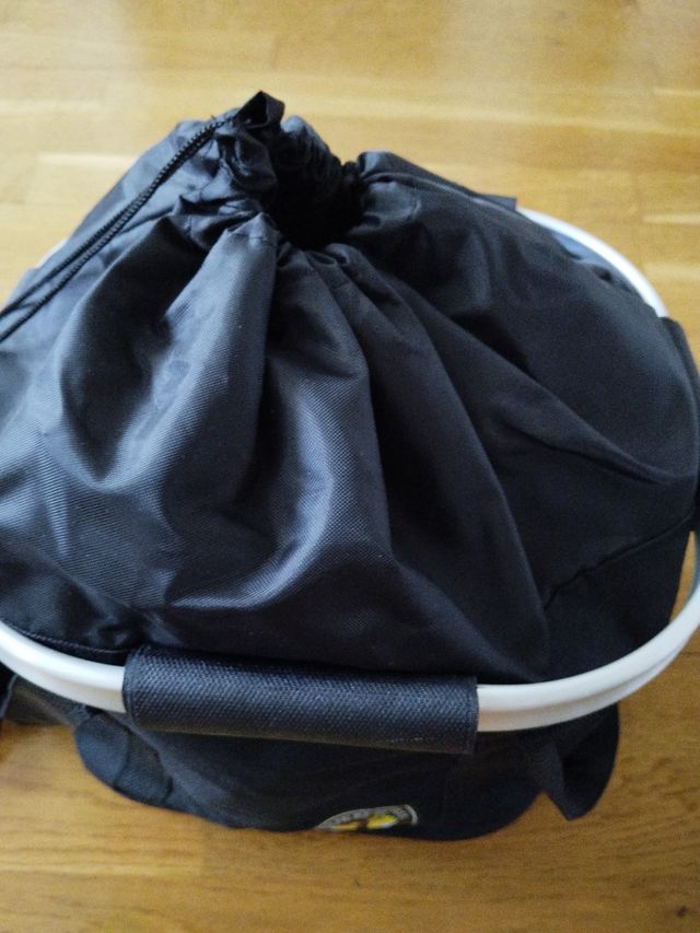 Cesta de lona para bicicletas