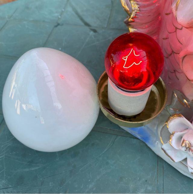 Lámpara decorativa Geisha cerámica