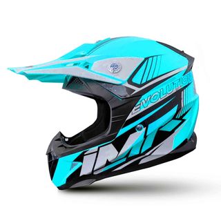 CASCO NIÑO IMR MX ROJO GAMA EVOLUTION