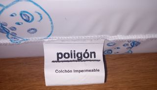 Colchón cuna bebé