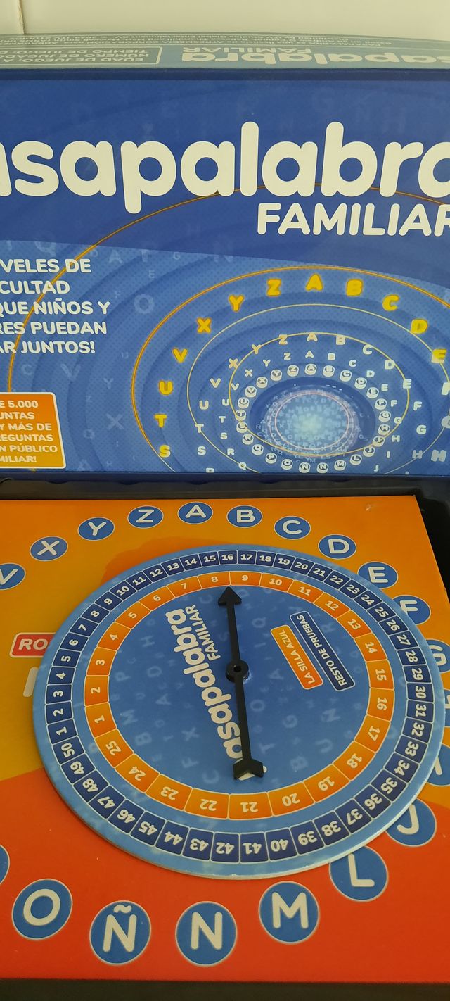 Famogames- Pasapalabra familiar, juego de mesa