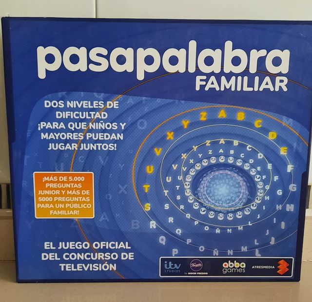 Famogames- Pasapalabra familiar, juego de mesa