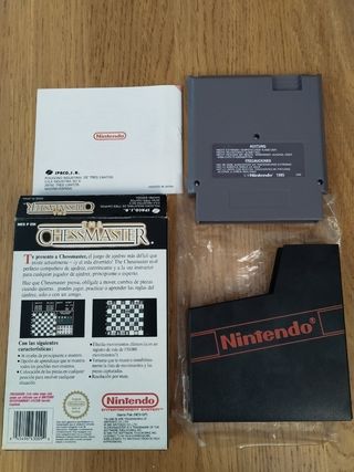 Juego "The Chessmaster" Nintendo NES