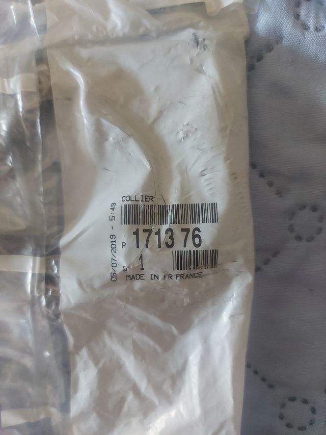 Abrazadera Filtro de particulas