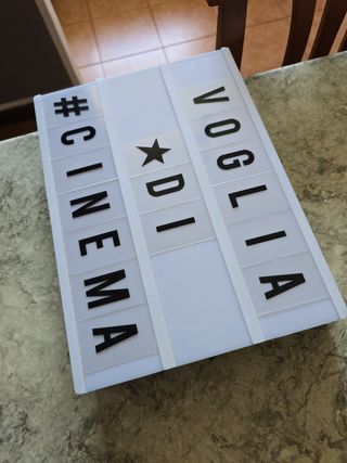 Light box numeri e lettere