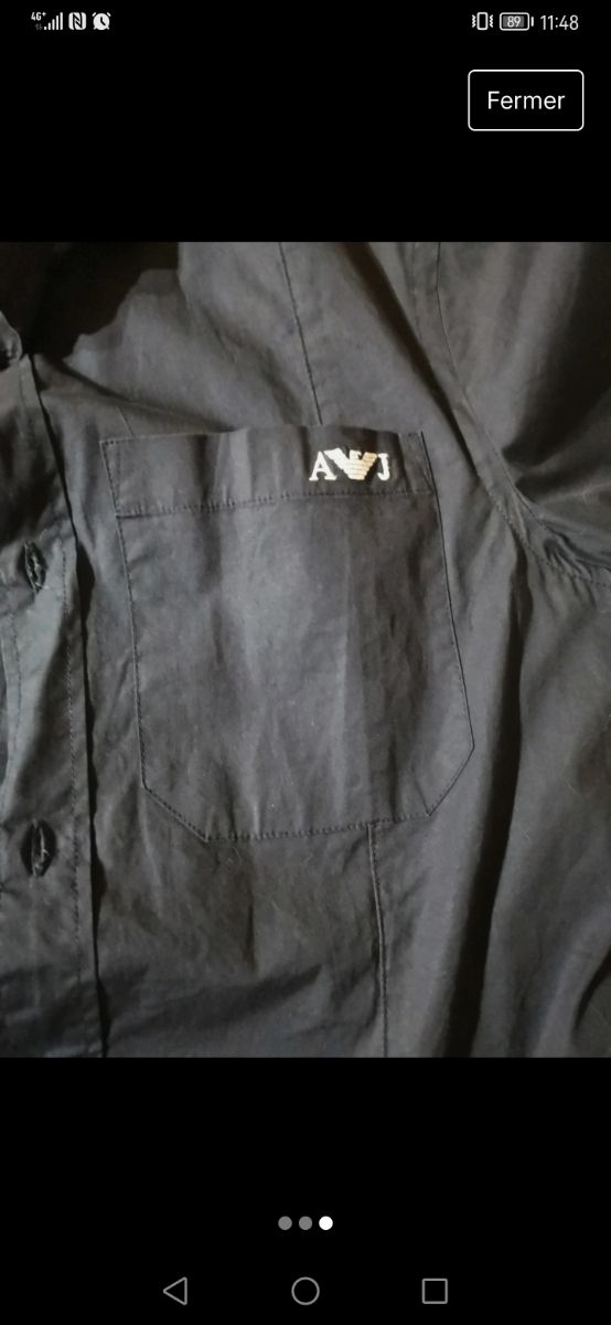 Camisa manga corta Armani Jeans