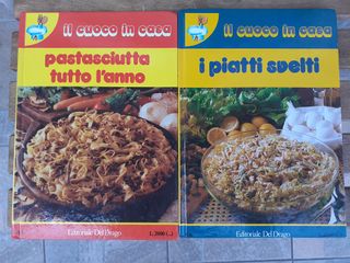 Lotto 7 libri di cucina, Edizioni Del Drago, 1979
