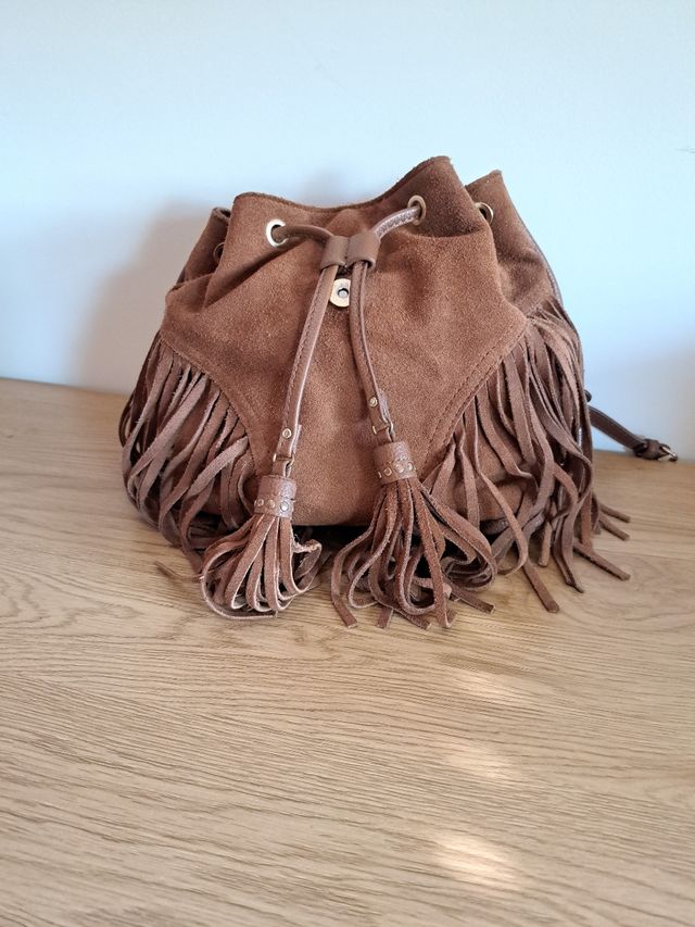 Mochila em camurça Parfois