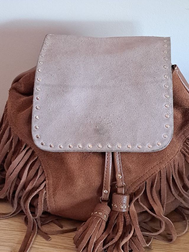 Mochila em camurça Parfois