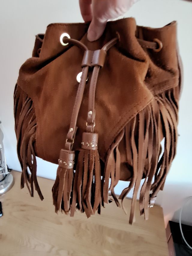 Mochila em camurça Parfois