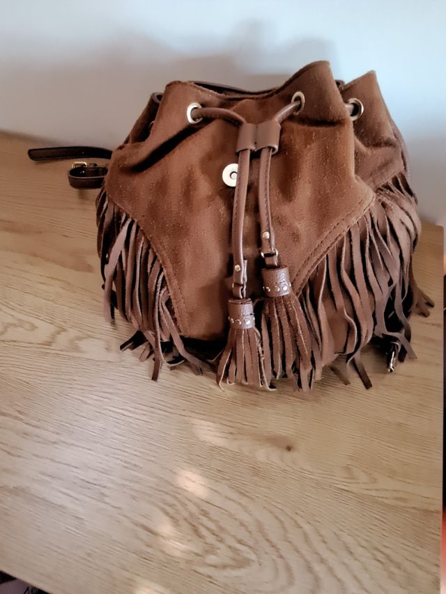 Mochila em camurça Parfois