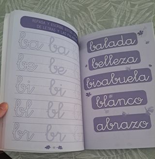 Libro caligrafía Frozen Disney
