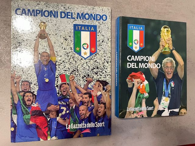 Collezione medaglie dorate Campioni del Mondo 2006