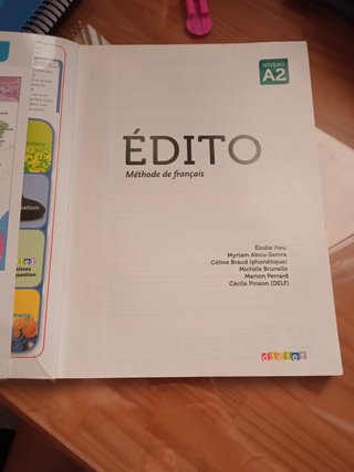 Libro de francés