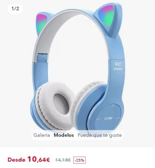 Auriculares con bluetooth